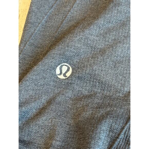 Lululemon Flow Crop II Legging Deep Coal Gray Seamless Athletic Gym Womens Sz 2 - Picture 6 of 7